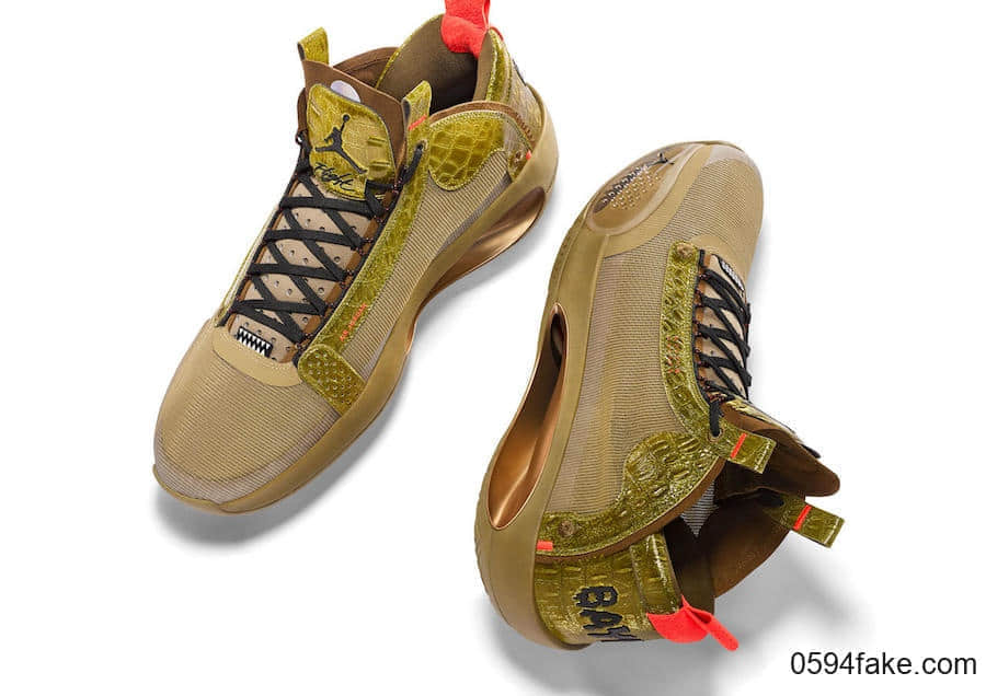 “胖虎”个人专属PE配色!这双AJ34你怎么看?