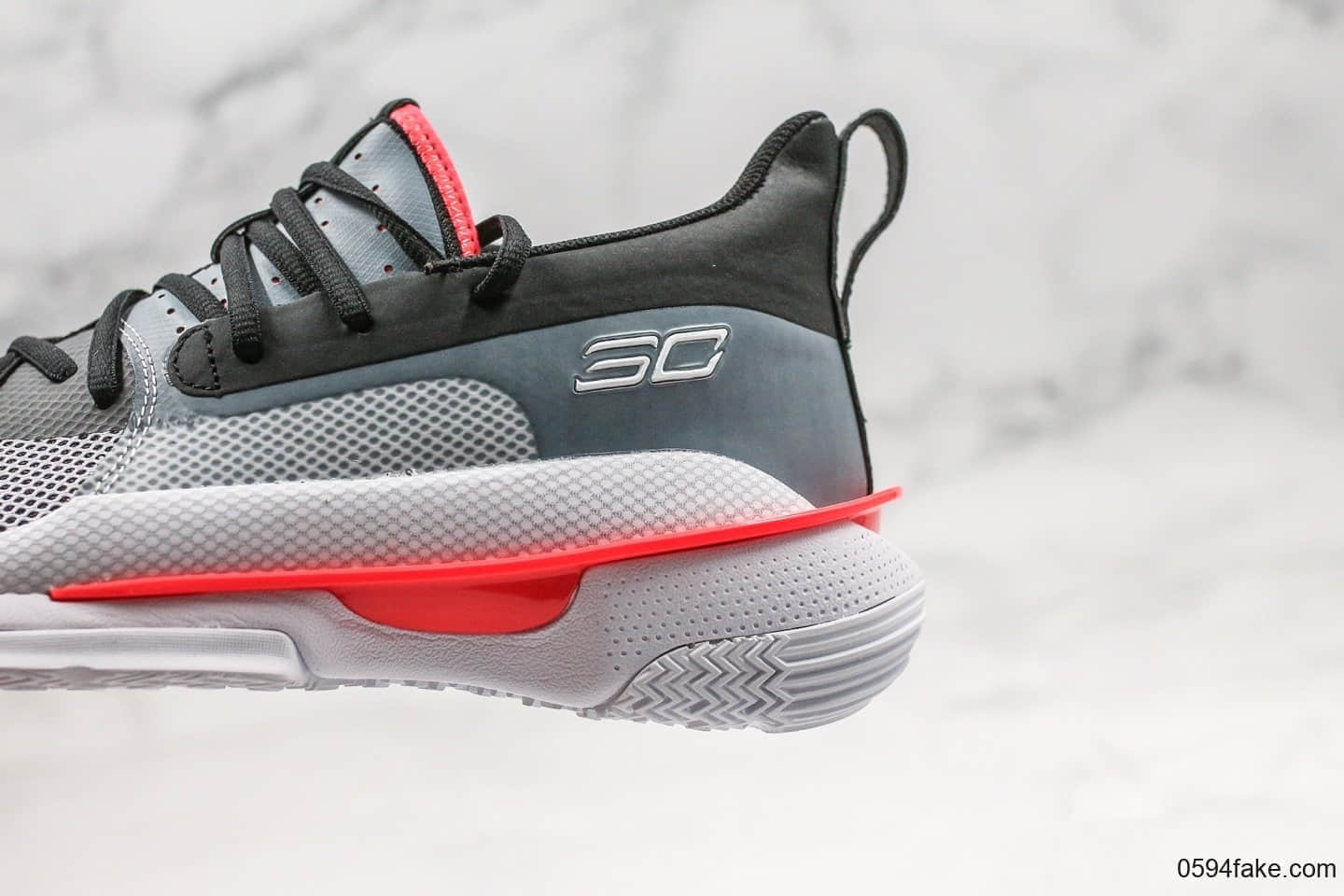 安德玛UNDER ARMOUR CURRY 7纯原版本库里7代篮球鞋原盒原标原档案数据开发支持实战 货号:3021258-010