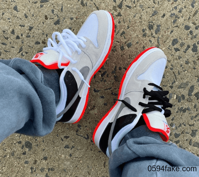 经典红外线配色!Nike SB Dunk Low“ Infrared”将于1月20日发售! 货号:CD2563-004