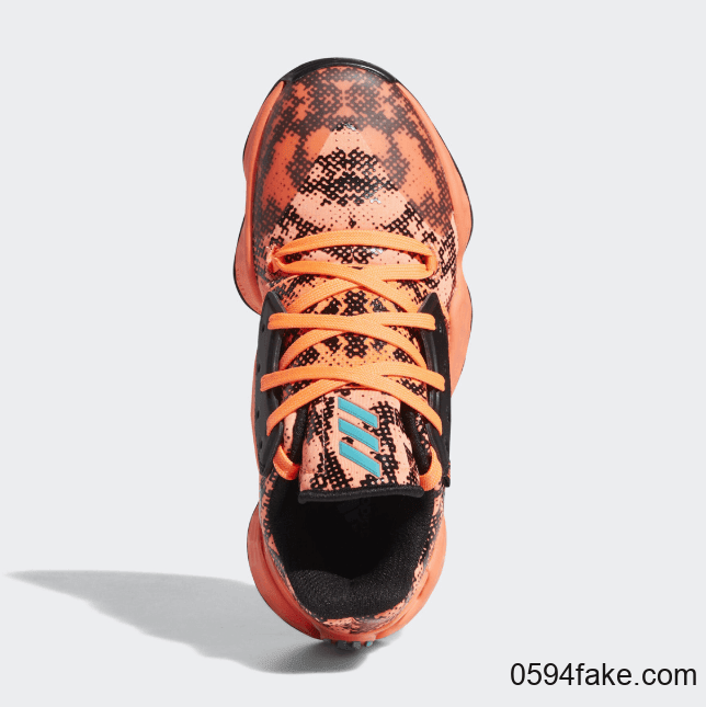 哈登最新战靴再曝新配色!这双adidas Harden Vol. 4还有独特蜥蜴纹理装扮! 货号:EF9944