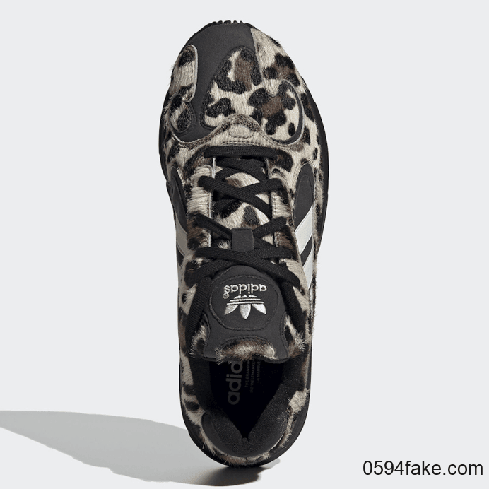 adidas经典复古跑鞋Yung-1新配色即将登场!狂野豹纹你心动了吗? 货号:EG8726