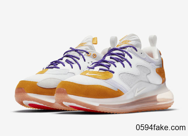 OBJ母校配色！OBJ x Nike Air Max 720 “LSU”本周六发售！ 货号：CK2531-001