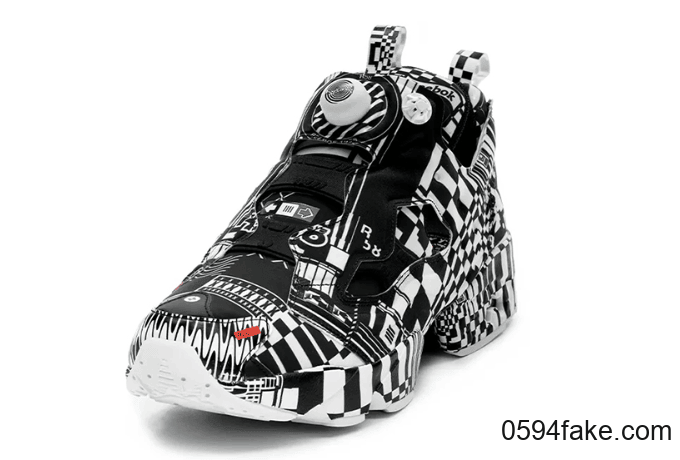 插画师 Kenzo Minami联名配色!全新Rebook Pump Fury即将发售! 货号:FW9462