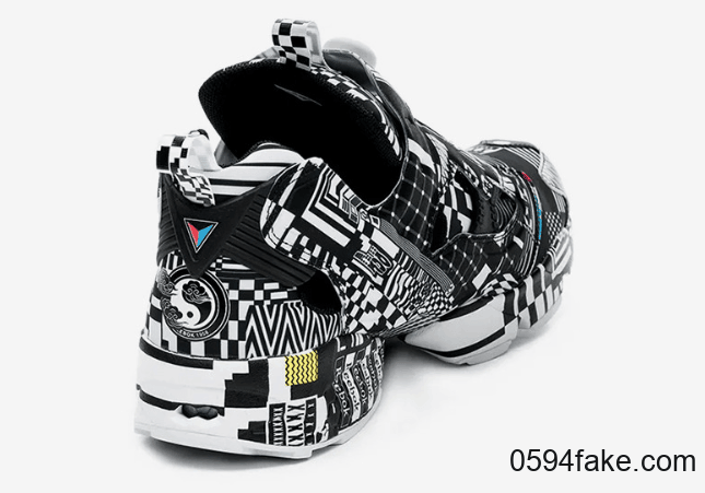 插画师 Kenzo Minami联名配色!全新Rebook Pump Fury即将发售! 货号:FW9462