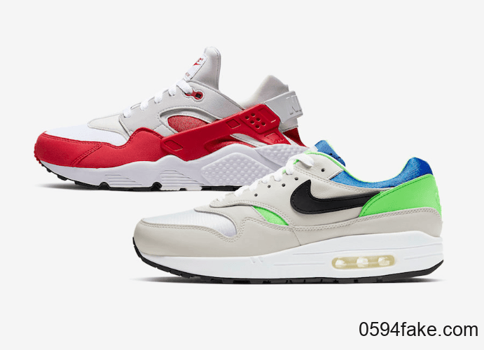 两双OG元年配色的经典鞋款!Nike DNA Series “87 x 91”套装1月15日发售! 货号:AR9863-900