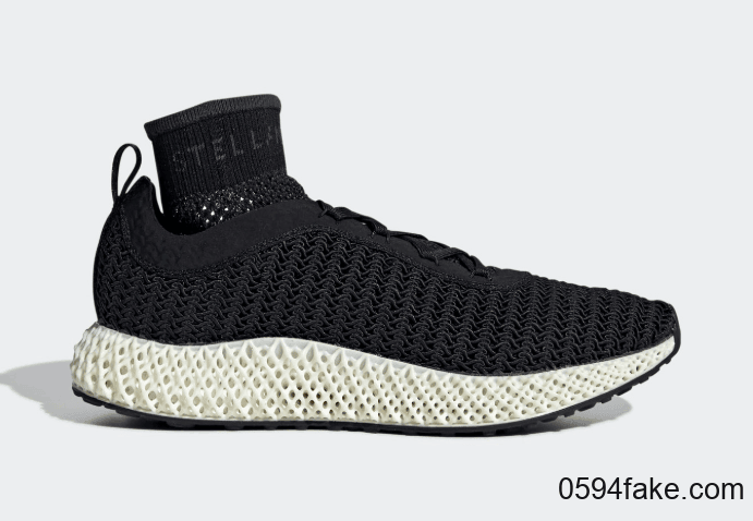 独特编织鞋面!Stella McCartney x adidas AlphaEdge 4D将于1月18日发售! 货号:EH3488