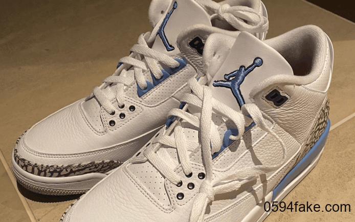 经典北卡蓝配色!AJ3“ UNC”将于3月7日发售! 货号:CT8532-104
