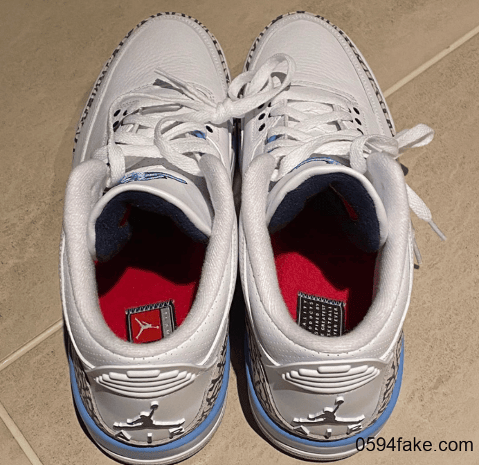 经典北卡蓝配色!AJ3“ UNC”将于3月7日发售! 货号:CT8532-104