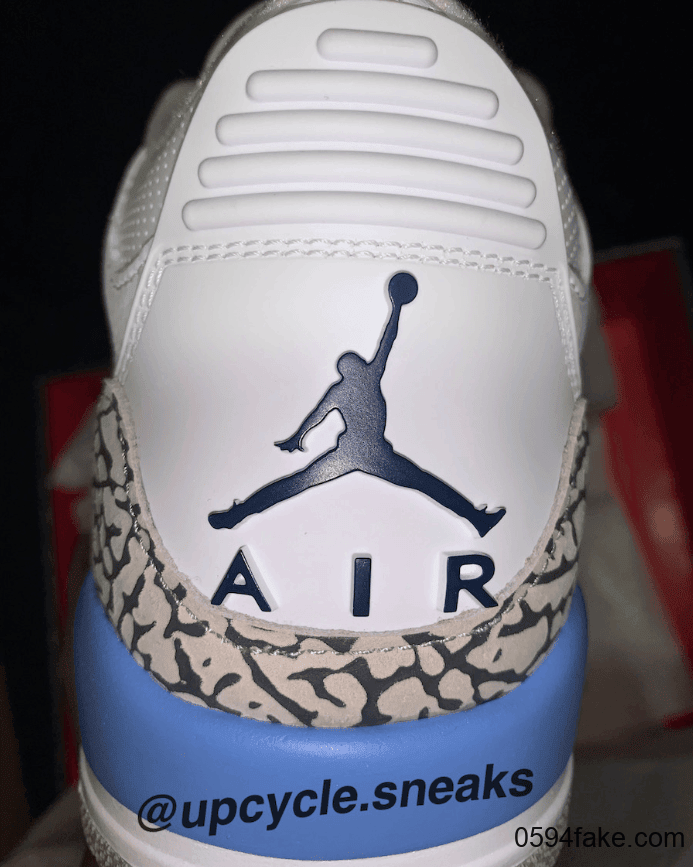 经典北卡蓝配色!AJ3“ UNC”将于3月7日发售! 货号:CT8532-104
