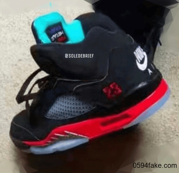 Air Jordan 5“ Top 3”实物图首度曝光!今年4月发售! 货号:CZ1786-001