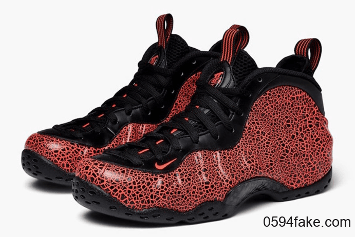 熔岩喷最新实物图曝光!Nike Air Foamposite One “Lava”将于1月19日发售! 货号:314996-014