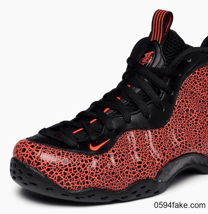 熔岩喷最新实物图曝光!Nike Air Foamposite One “Lava”将于1月19日发售! 货号:314996-014