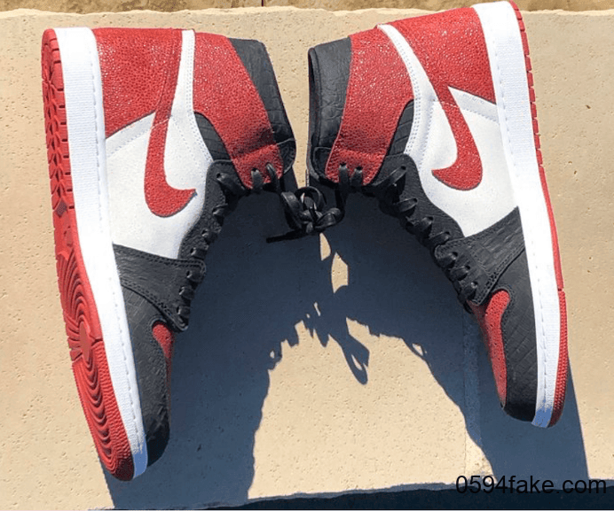 AJ1俄克拉荷马捷足者队PE版本首度曝光!酷似黑脚趾!