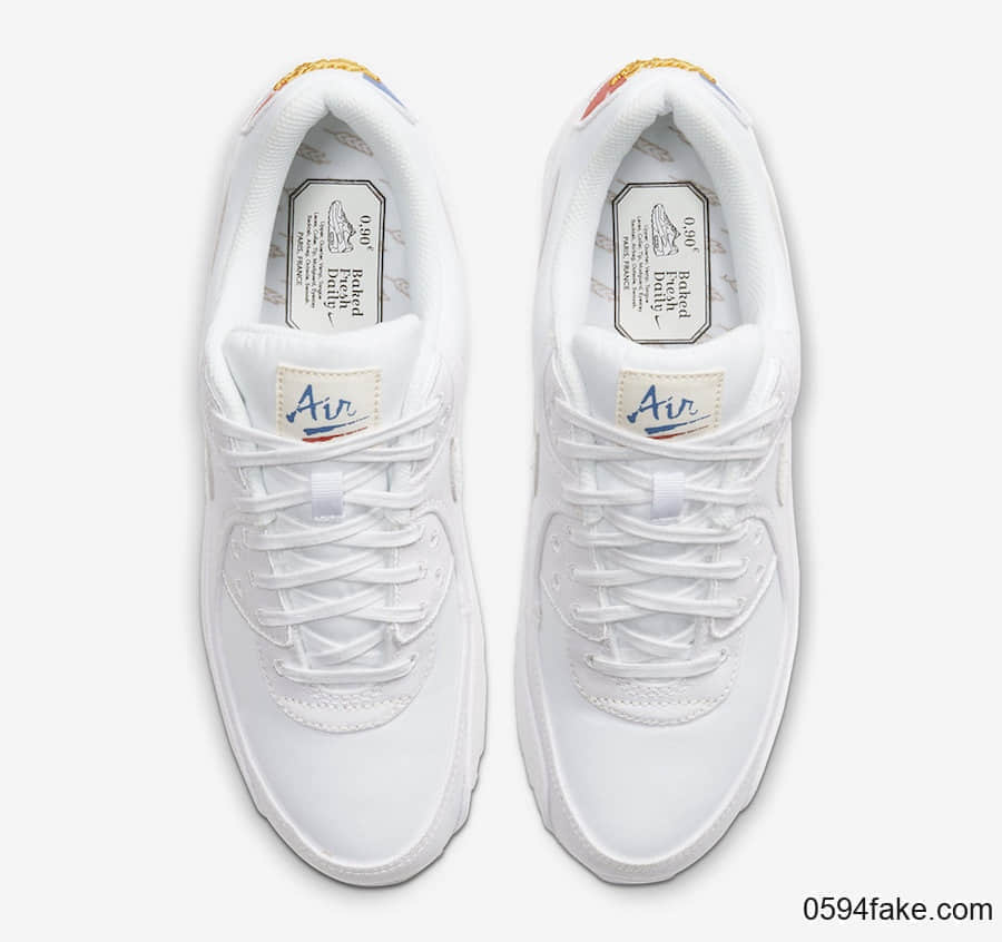 致敬法国面包师!Nike Air Max 90“ Paris”将于2月10日发售! 货号:CQ0912-100