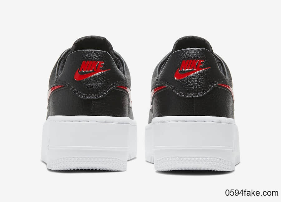 全新AF1 Sage“情人节”配色曝光!爱心小锁爱意爆棚! 货号:CU4759-001