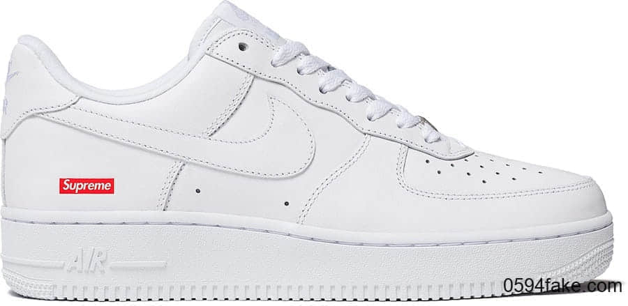Supreme x AF1最新美照曝光!简约百搭!