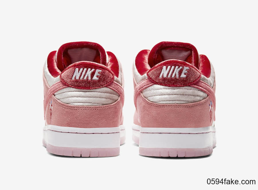 StrangeLove x Nike SB Dunk Low“情人节”释出官图!2月8日发售!满满少女心! 货号:CT2552-800