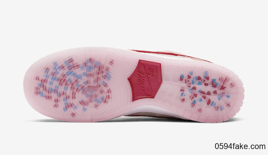 StrangeLove x Nike SB Dunk Low“情人节”释出官图!2月8日发售!满满少女心! 货号:CT2552-800