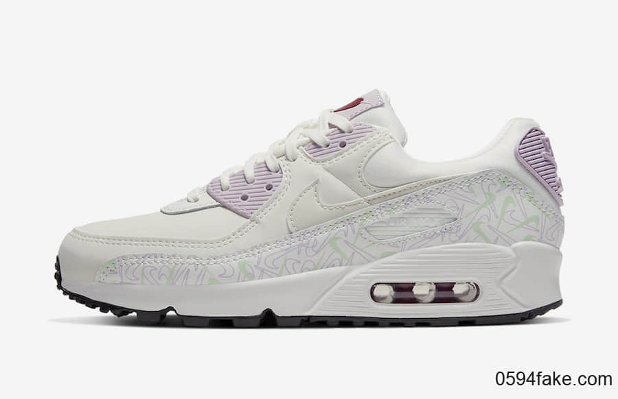 情人节主题!全新Nike Air Max 90即将登场! 货号:CI7359-100