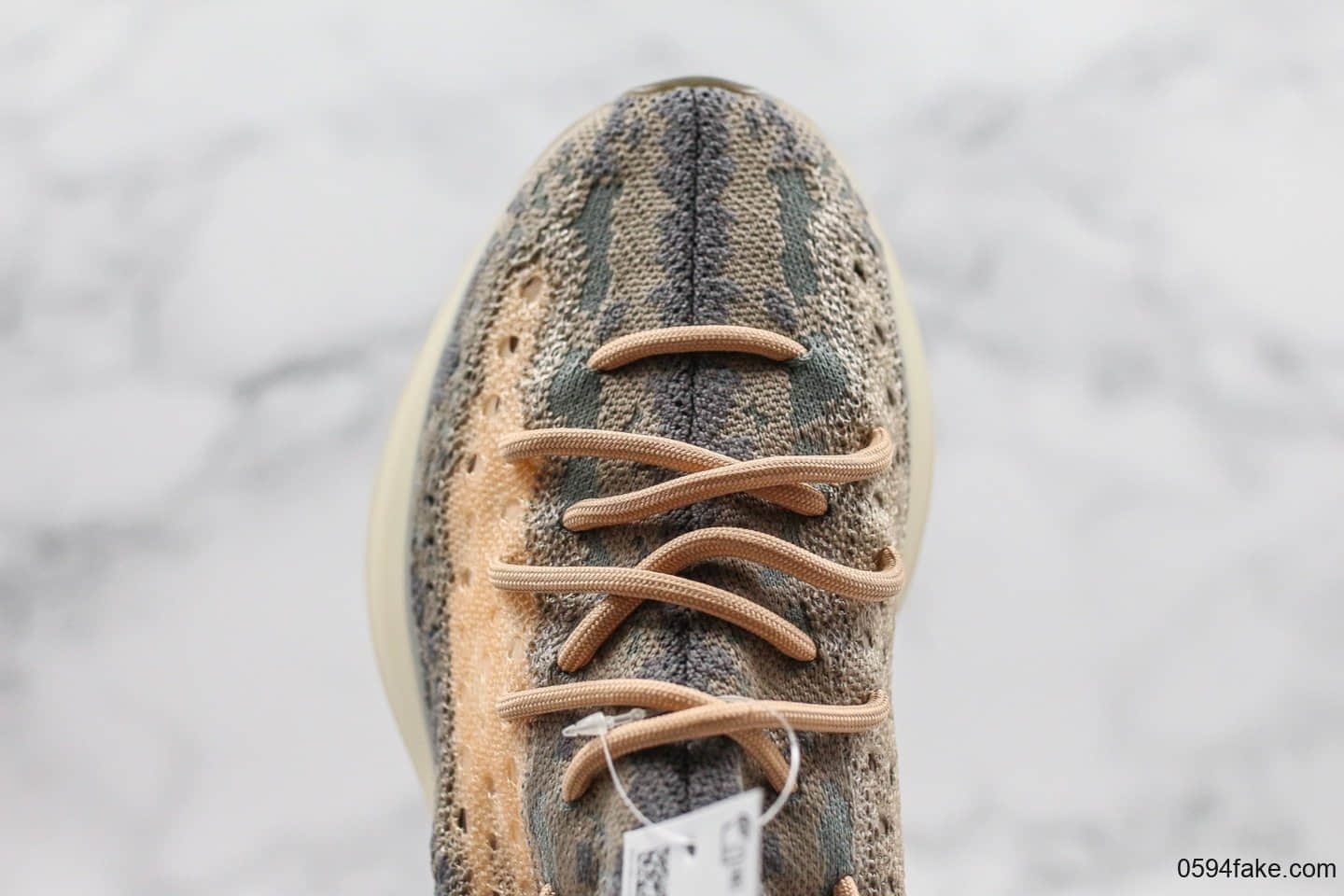 阿迪达斯Adidas Yeezy Boost 380 V3纯原版本椰子380V3迷雾棕迷彩配色原纸板完美鞋楦 货号:FX9764