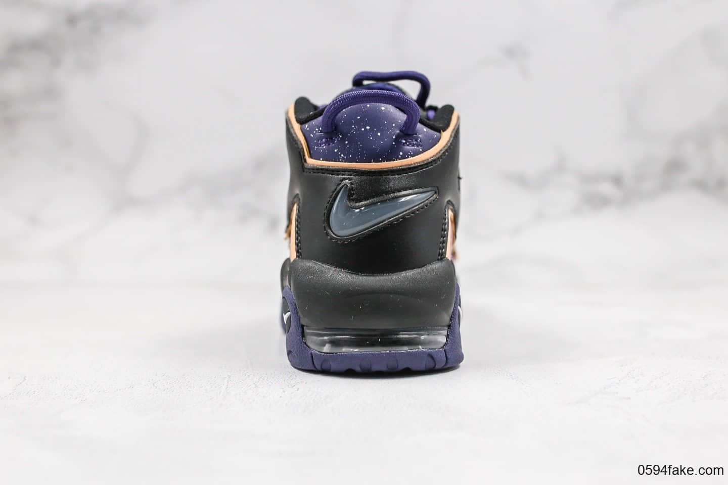 耐克Nike Air More Uptempo ’96 OG纯原版本皮蓬大R高街篮球鞋星空紫云配色原装级工艺 货号:553546-018