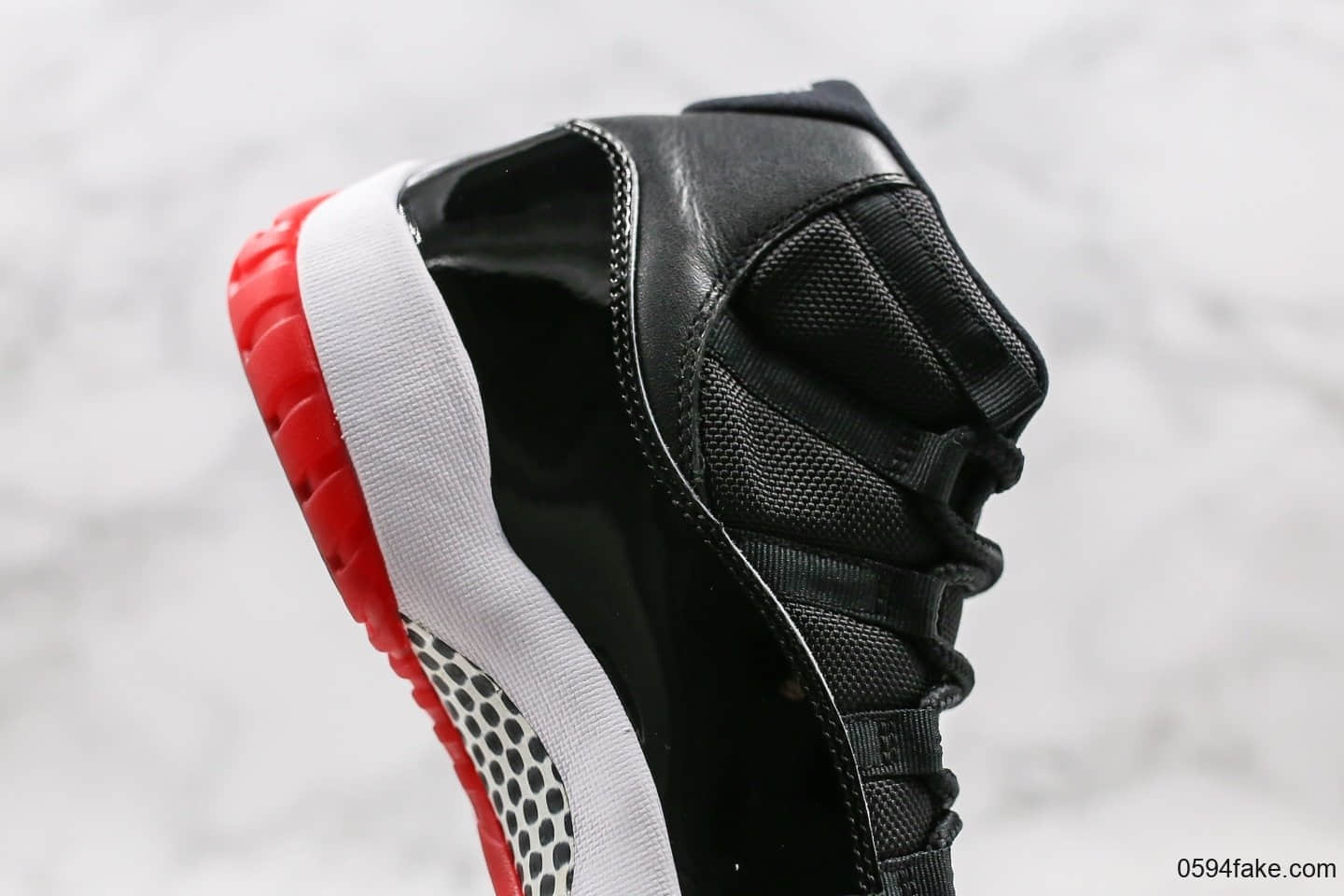 乔丹Air Jordan 11 Concord纯原版本AJ11大魔王黑红配色原档案数据开发区别市面通货版本真碳支持实战 货号:378037-061