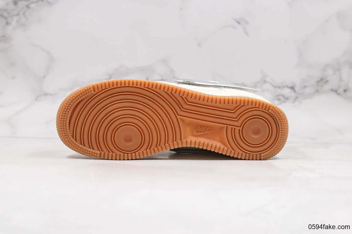 耐克Travis Scott x Nike Air Force 1纯原版本联名款低帮空军一号换钩米白配色正确3M反光内置气垫原盒原标 货号:AQ4211-101