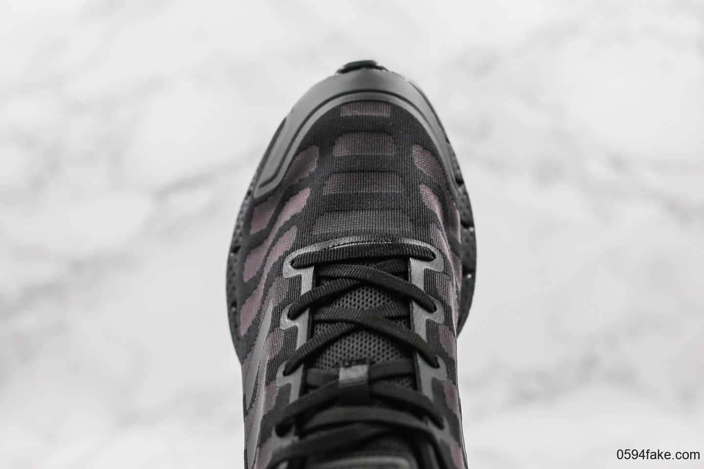 阿迪达斯adidas Climacool纯原版本清风跑鞋黑银色原厂爆米花大底原盒原标 货号:FW1224