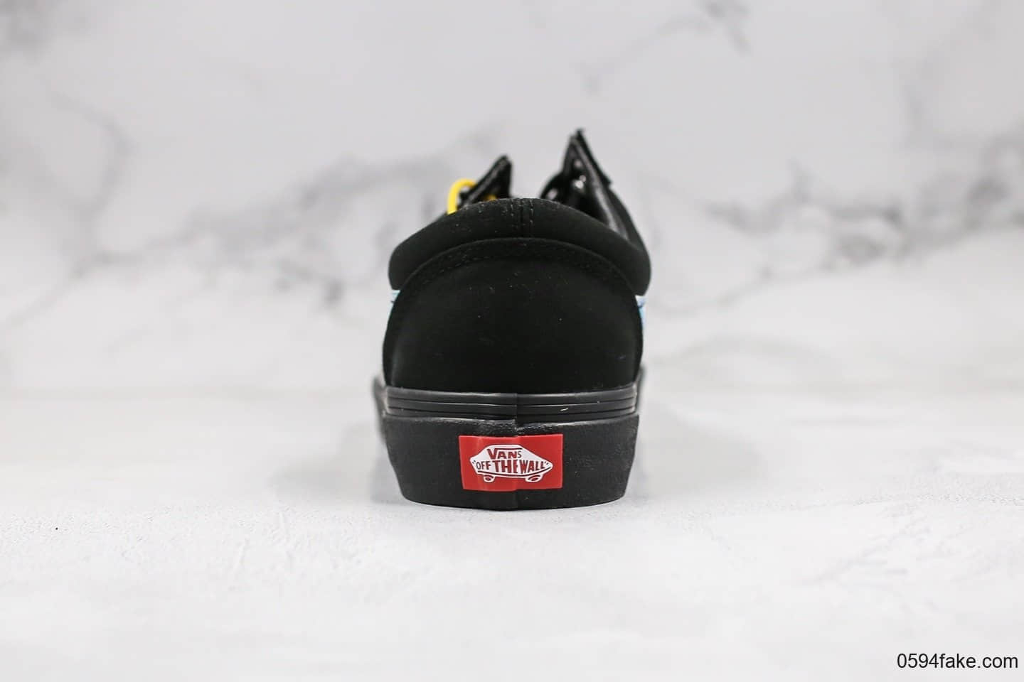 万斯Vans Old Skool Pro公司级版本春季新款黑武士低帮迷彩条纹原厂硫化大底内置钢印 货号:YJ78