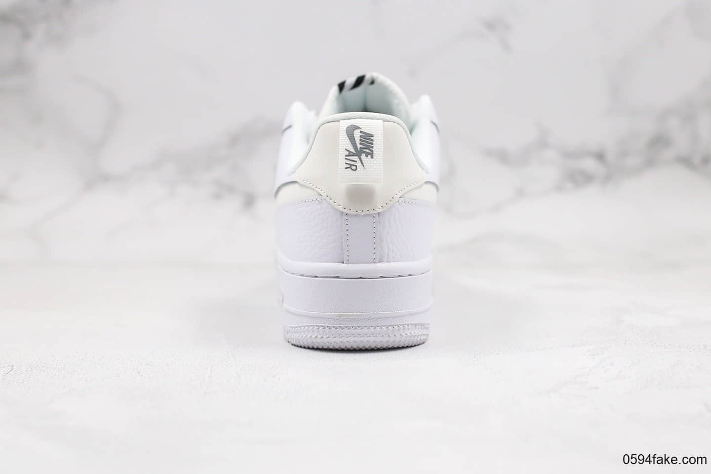 耐克Nike Air Force 1 Low 07纯原版本低帮空军一号侧边小LOGO白色内置全掌Sole气垫原盒原标 货号:CV3039-100