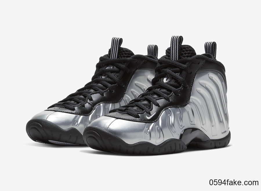 喷泡家族再添新成员!酷到炸裂!全新Nike Little Posite One“Chrome”2月8日发售! 货号:CN5268-001