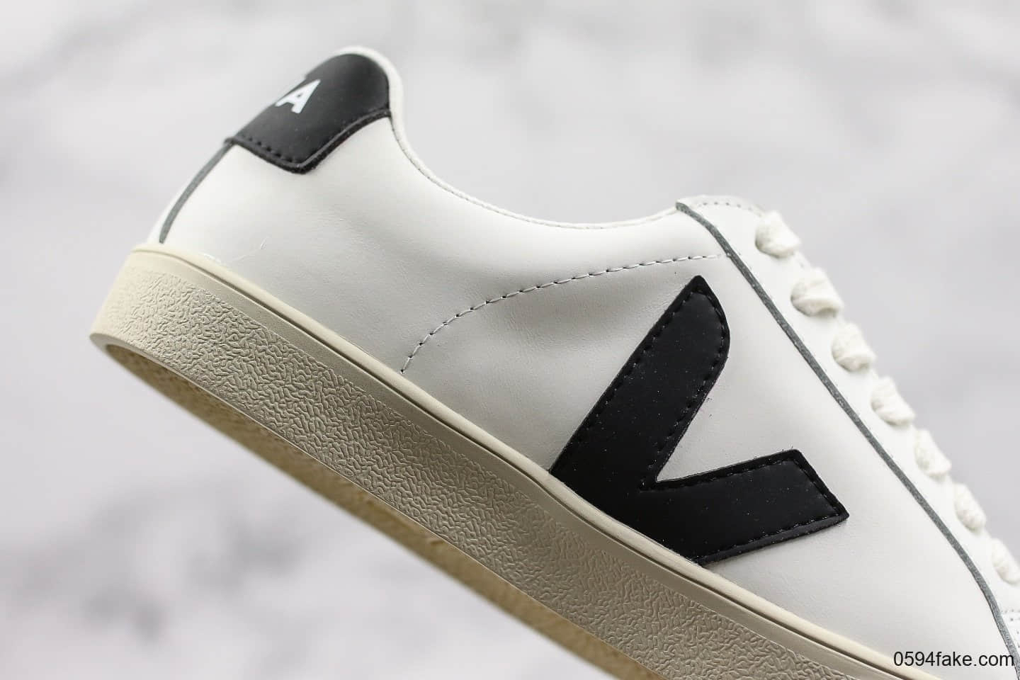 法国国民Veja Leather Extra Sneakers纯原版本V字经典小白鞋INS爆款全头层进口牛皮原厂大底