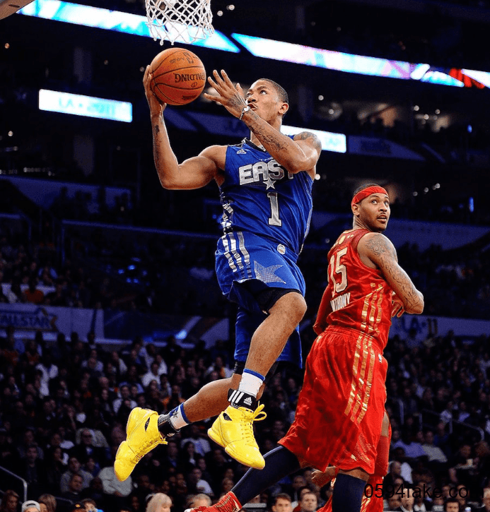 阔别十年!罗斯全明星赛经典配色回归!adidas D Rose 1 “Simeon”将于2月15日发售! 货号:FW3665