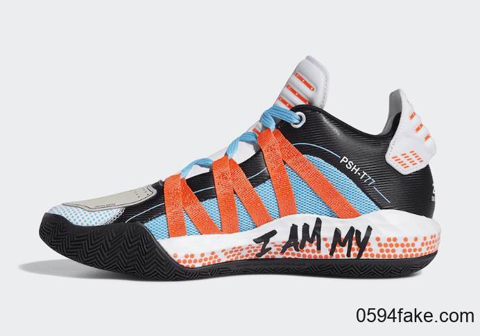 细节满满!Pusha T x adidas Dame 6情人节发售! 货号:FW5749