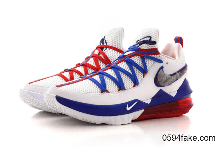 大灌篮主题 LeBron 17 Low本月发售!最新实物图有点好看! 货号:CD5007-100