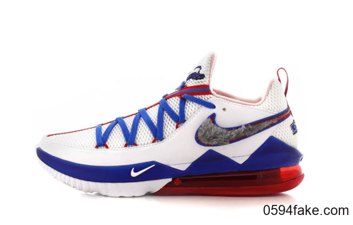 大灌篮主题 LeBron 17 Low本月发售!最新实物图有点好看! 货号:CD5007-100