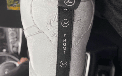藤原浩再晒Fragment x AF1最新实物图!你种草了吗?