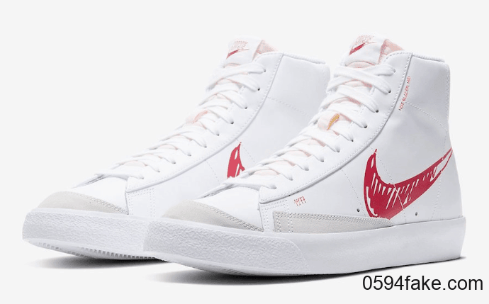 手稿设计Nike Blazer Mid 77曝光!两款配色你更中意哪一款?