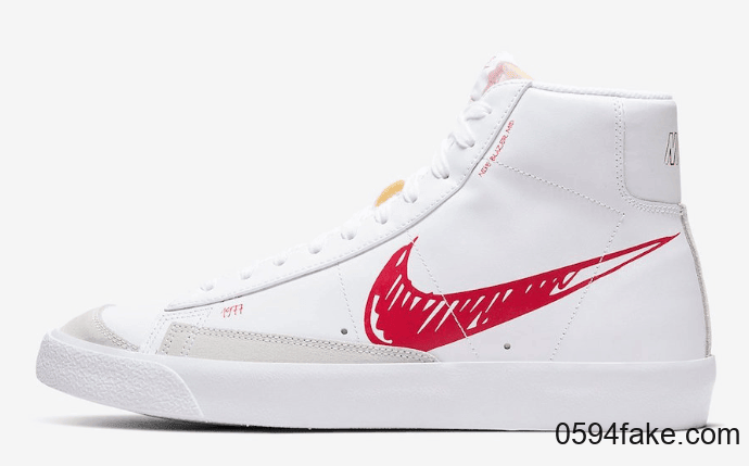 手稿设计Nike Blazer Mid 77曝光!两款配色你更中意哪一款?