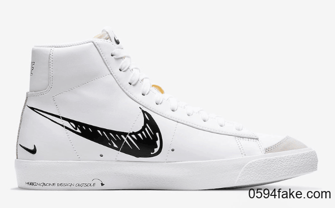 手稿设计Nike Blazer Mid 77曝光!两款配色你更中意哪一款?