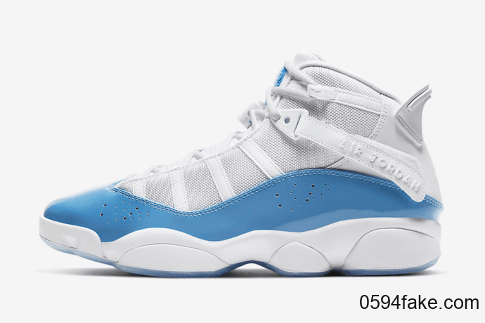 清新北卡配色!全新全新Jordan 6 Rings “UNC”现已发售! 货号:CW7037-100