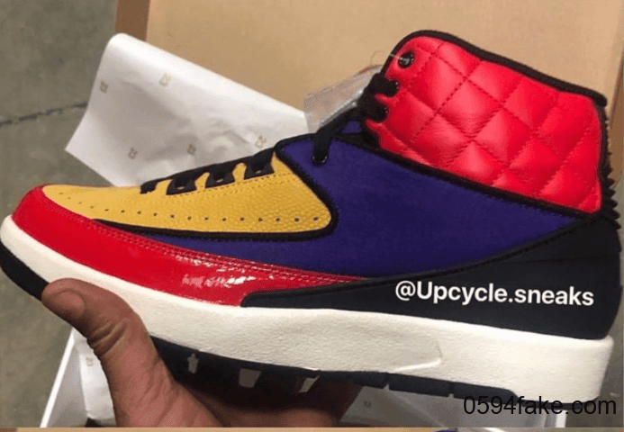 酷似“What the”风格!全新Air Jordan 2首度曝光! 货号:CT6244-600