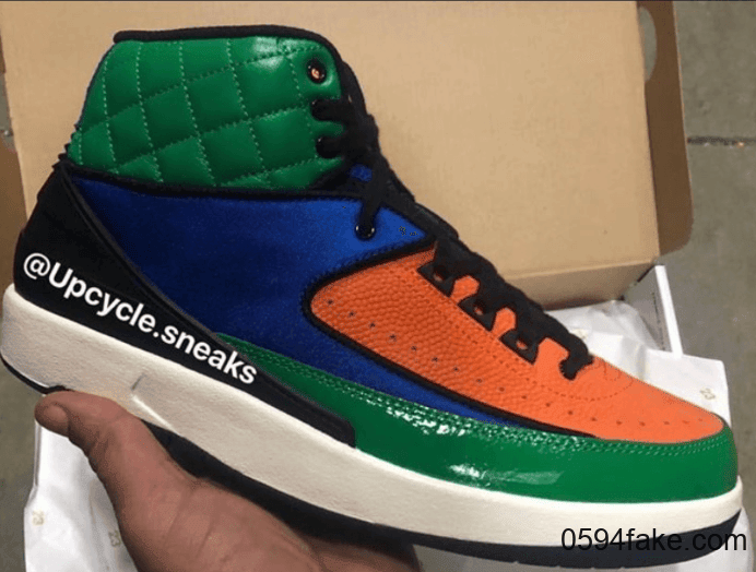 酷似“What the”风格!全新Air Jordan 2首度曝光! 货号:CT6244-600