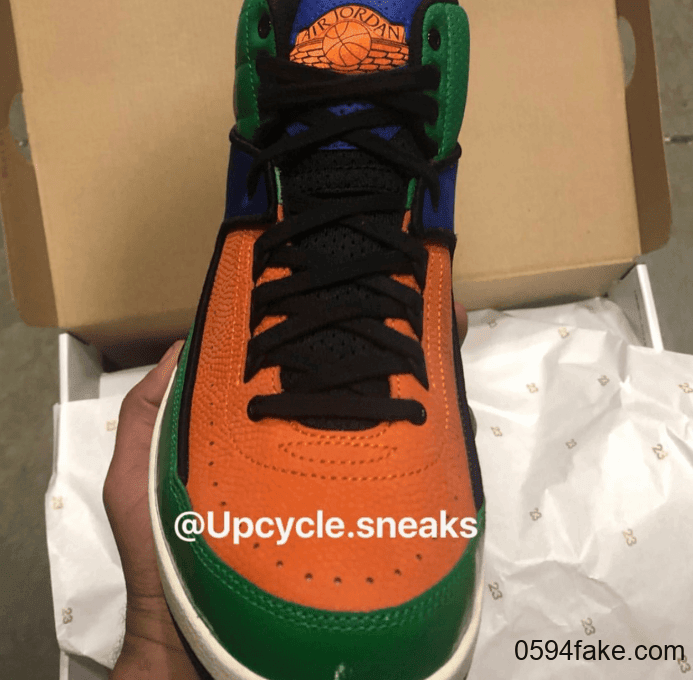 酷似“What the”风格!全新Air Jordan 2首度曝光! 货号:CT6244-600