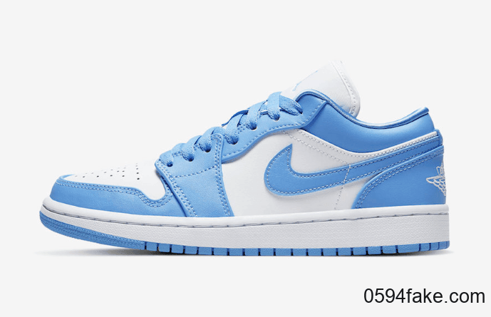 北卡Air Jordan 1 Low “UNC”首度曝光!清新十足! 货号:AO9944-441