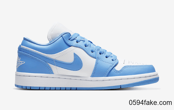 北卡Air Jordan 1 Low “UNC”首度曝光!清新十足! 货号:AO9944-441