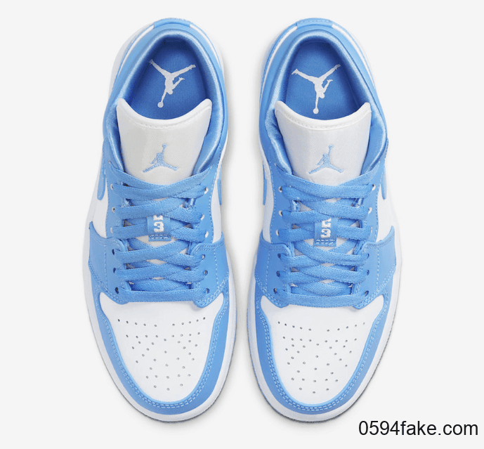北卡Air Jordan 1 Low “UNC”首度曝光!清新十足! 货号:AO9944-441