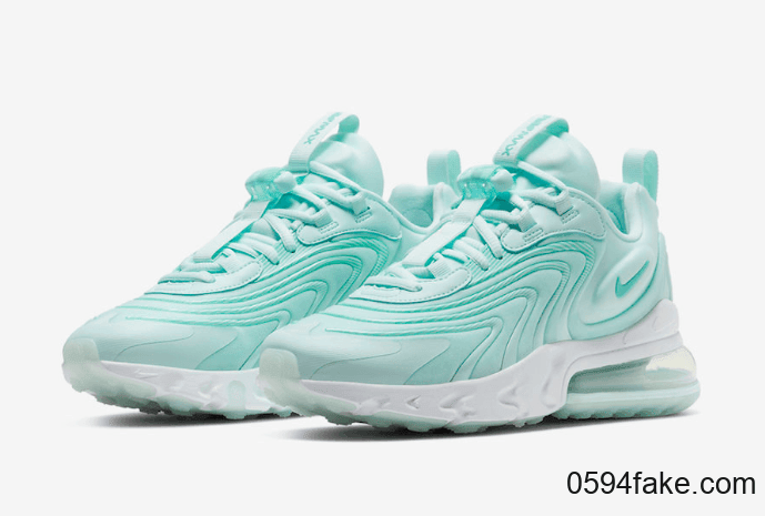 薄荷绿色调!全新Nike Air Max 270 React ENG即将登场! 货号:CK2608-300