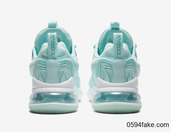 薄荷绿色调!全新Nike Air Max 270 React ENG即将登场! 货号:CK2608-300