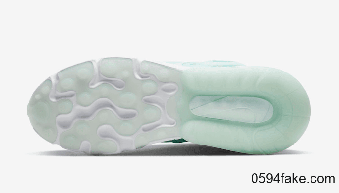 薄荷绿色调!全新Nike Air Max 270 React ENG即将登场! 货号:CK2608-300